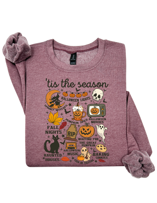 Tis the Season Spooky Sweater Sweater