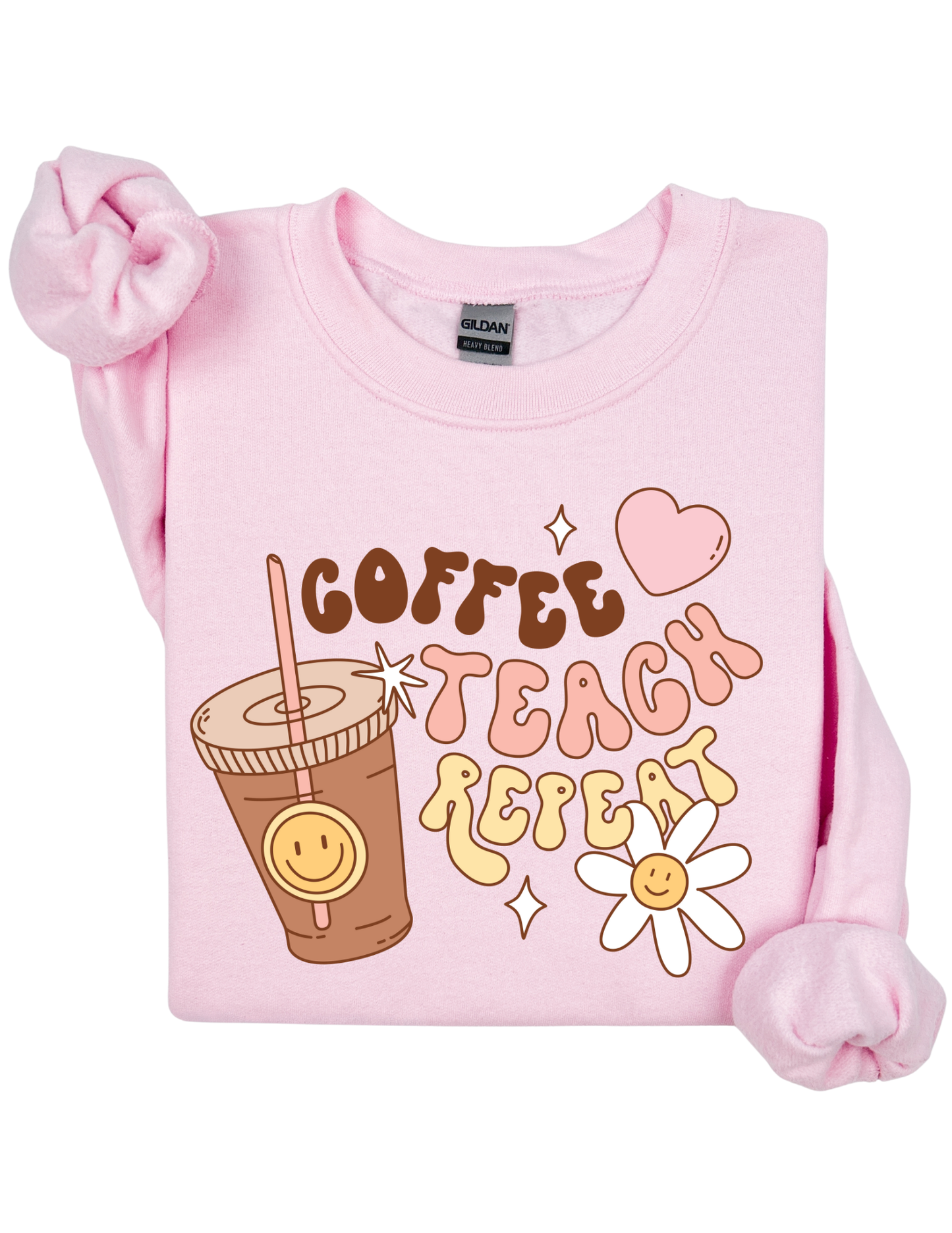 Coffee Teach Repeat Sweater