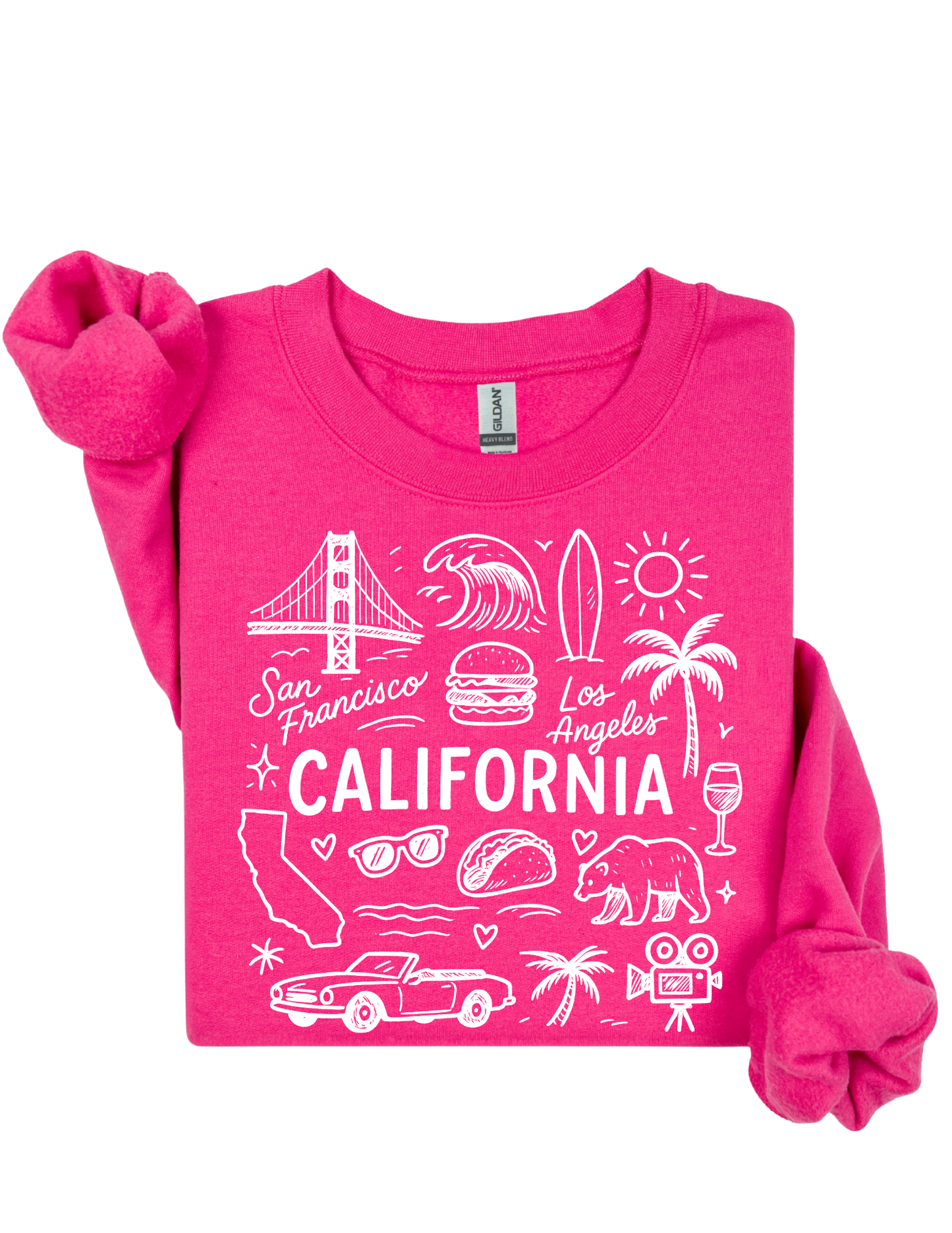 California Sweater White