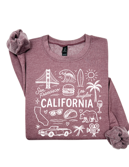 California Sweater White