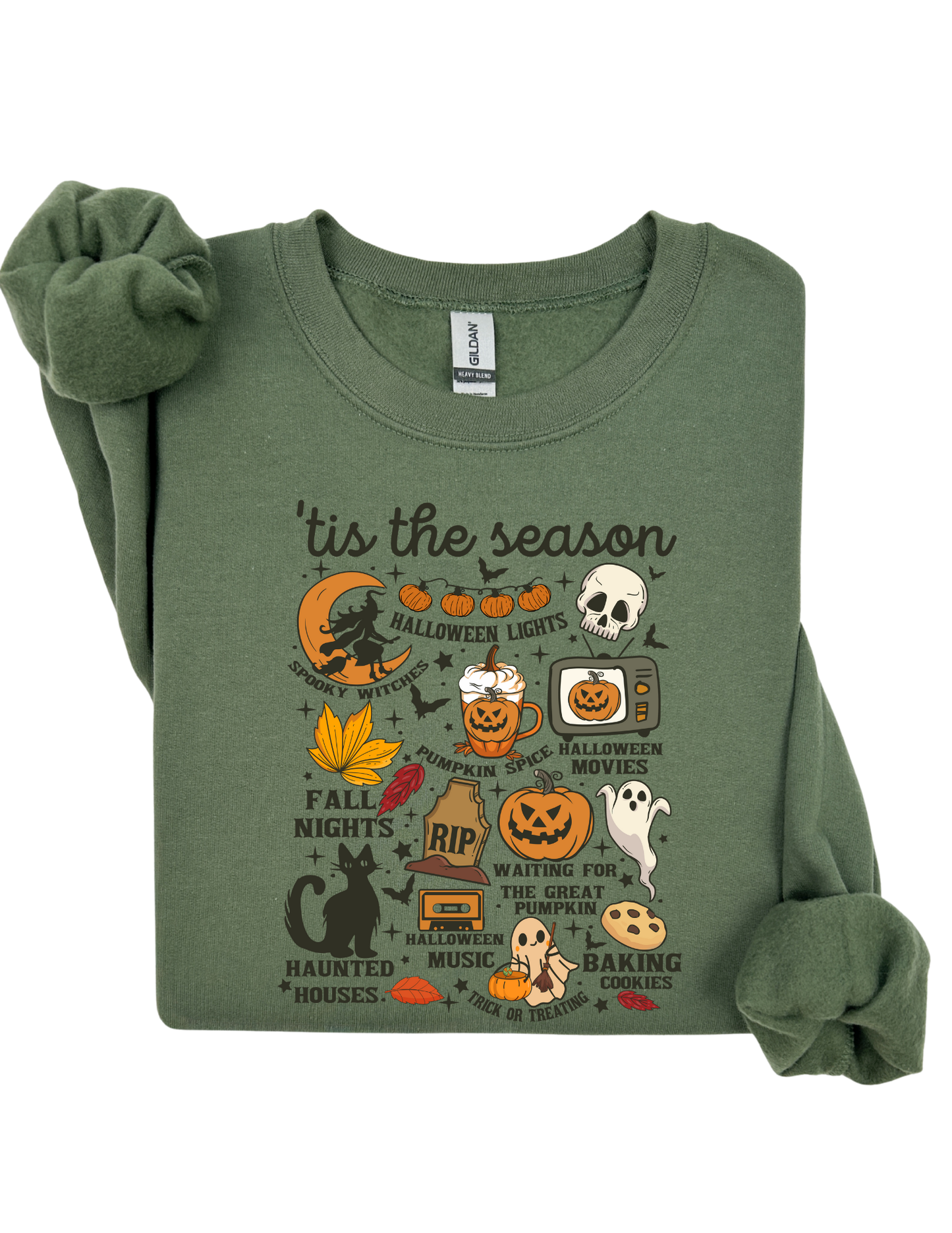Tis the Season Spooky Sweater Sweater