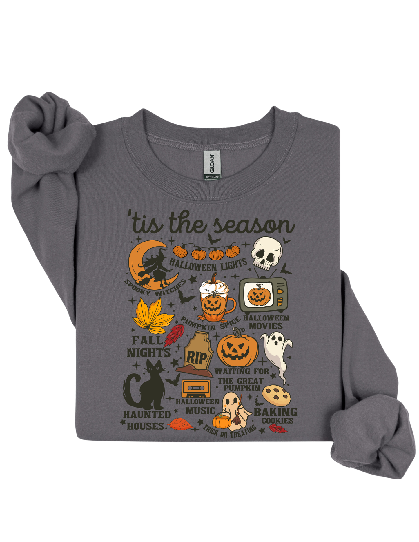 Tis the Season Spooky Sweater Sweater
