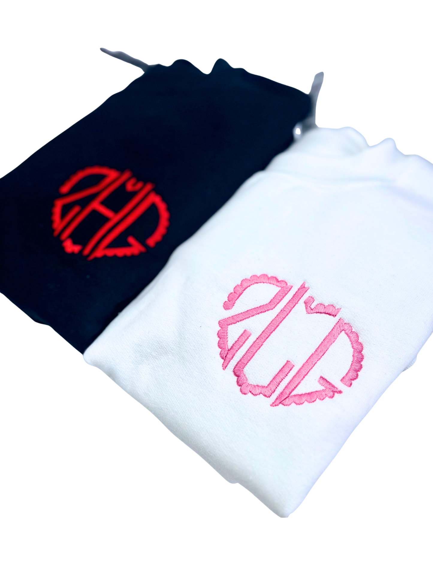 Heart Monogram Personalized Youth Embroidered Sweater
