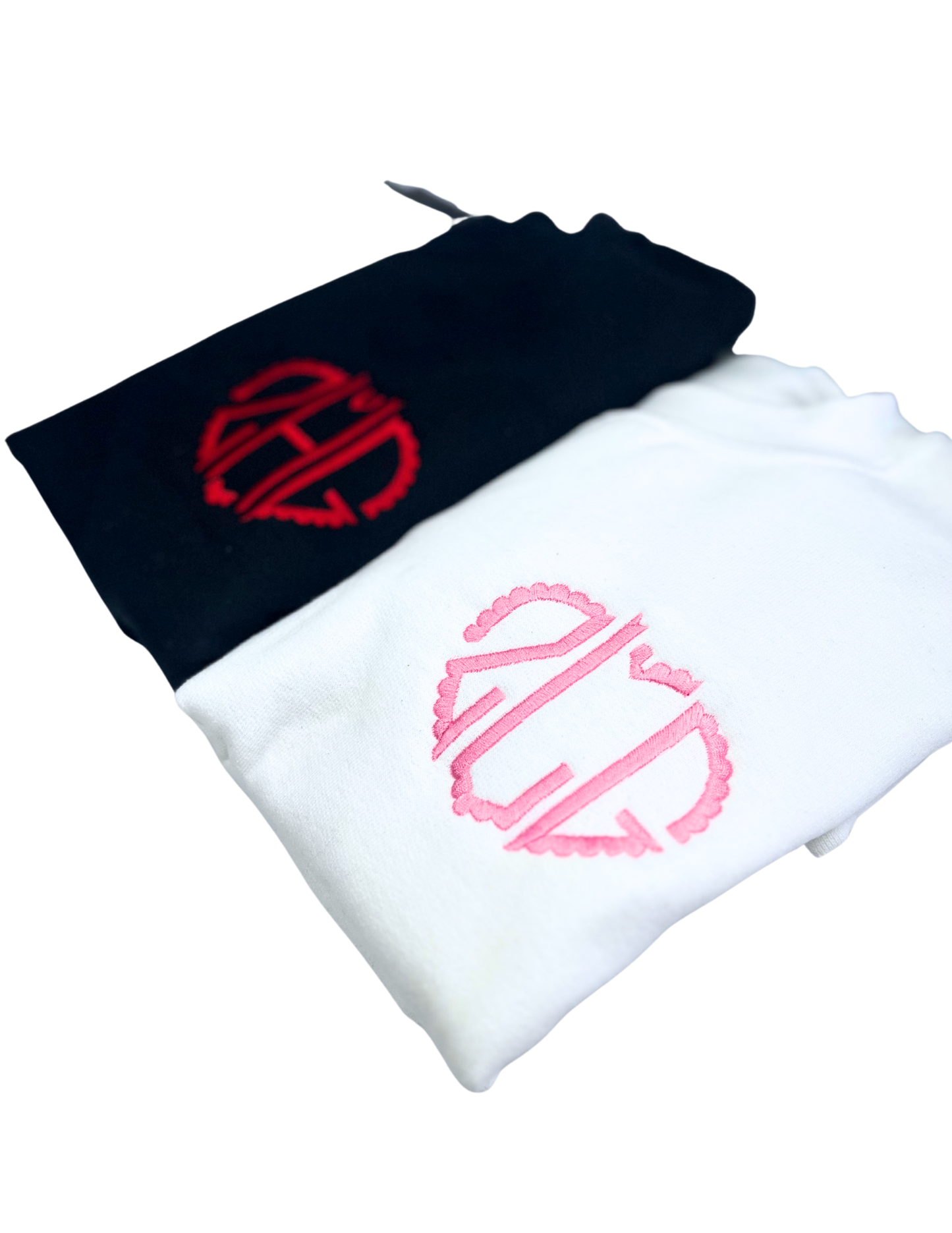 Heart Monogram Personalized Youth Embroidered Sweater