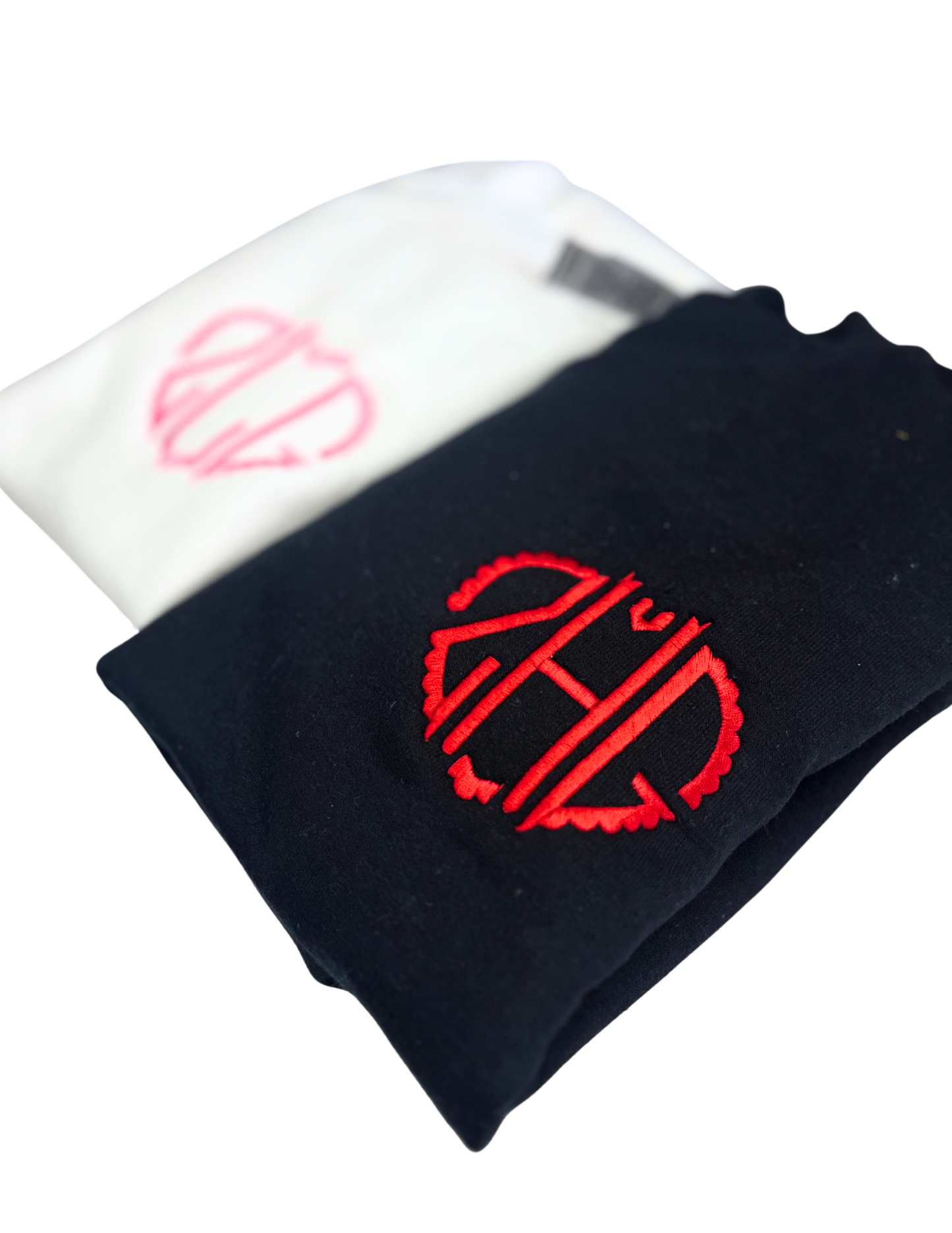 Heart Monogram Personalized Youth Embroidered Sweater