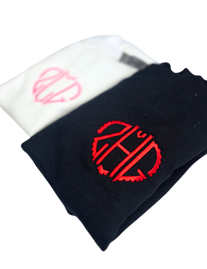 Heart Monogram Personalized Youth Embroidered Sweater
