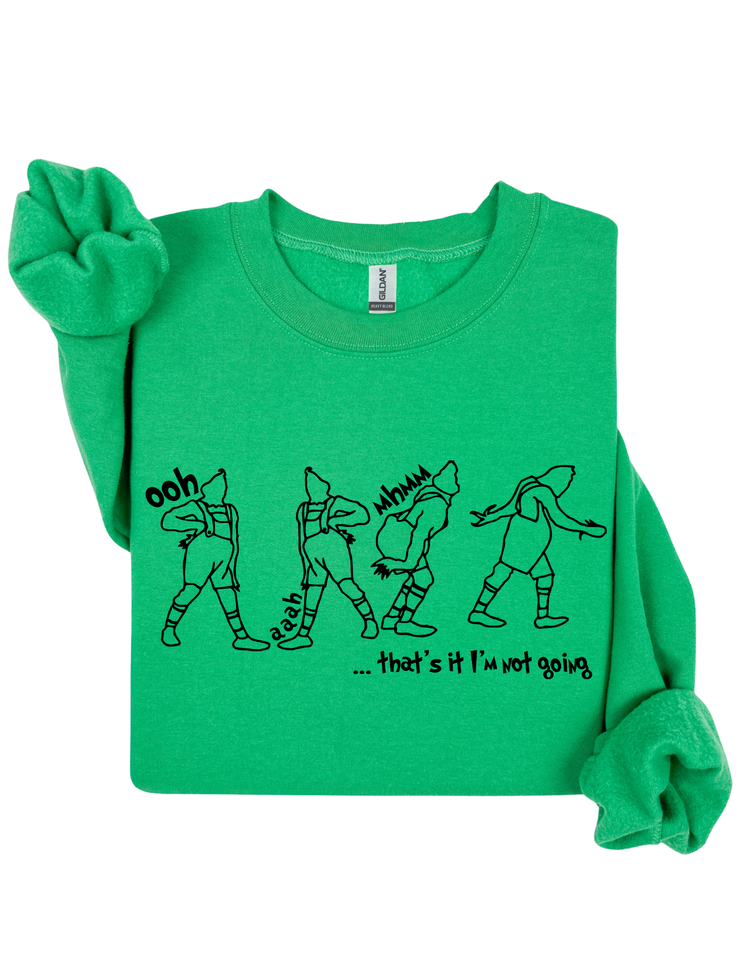 Grinch Mood Crewneck-Black