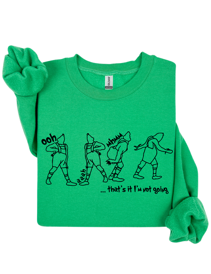 Grinch Mood Crewneck-Black