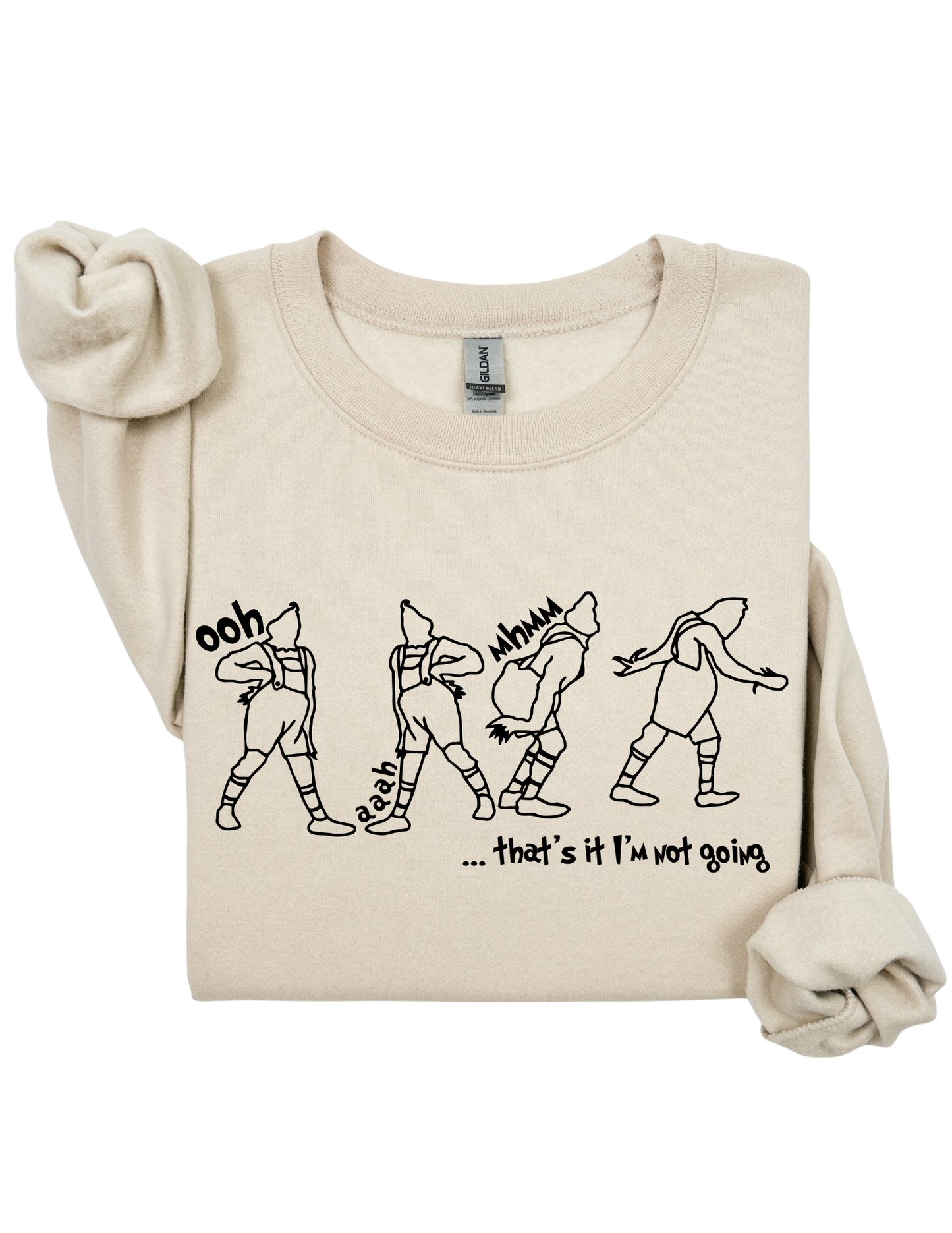 Grinch Mood Crewneck-Black