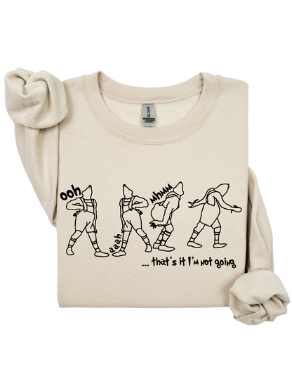 Grinch Mood Crewneck-Black