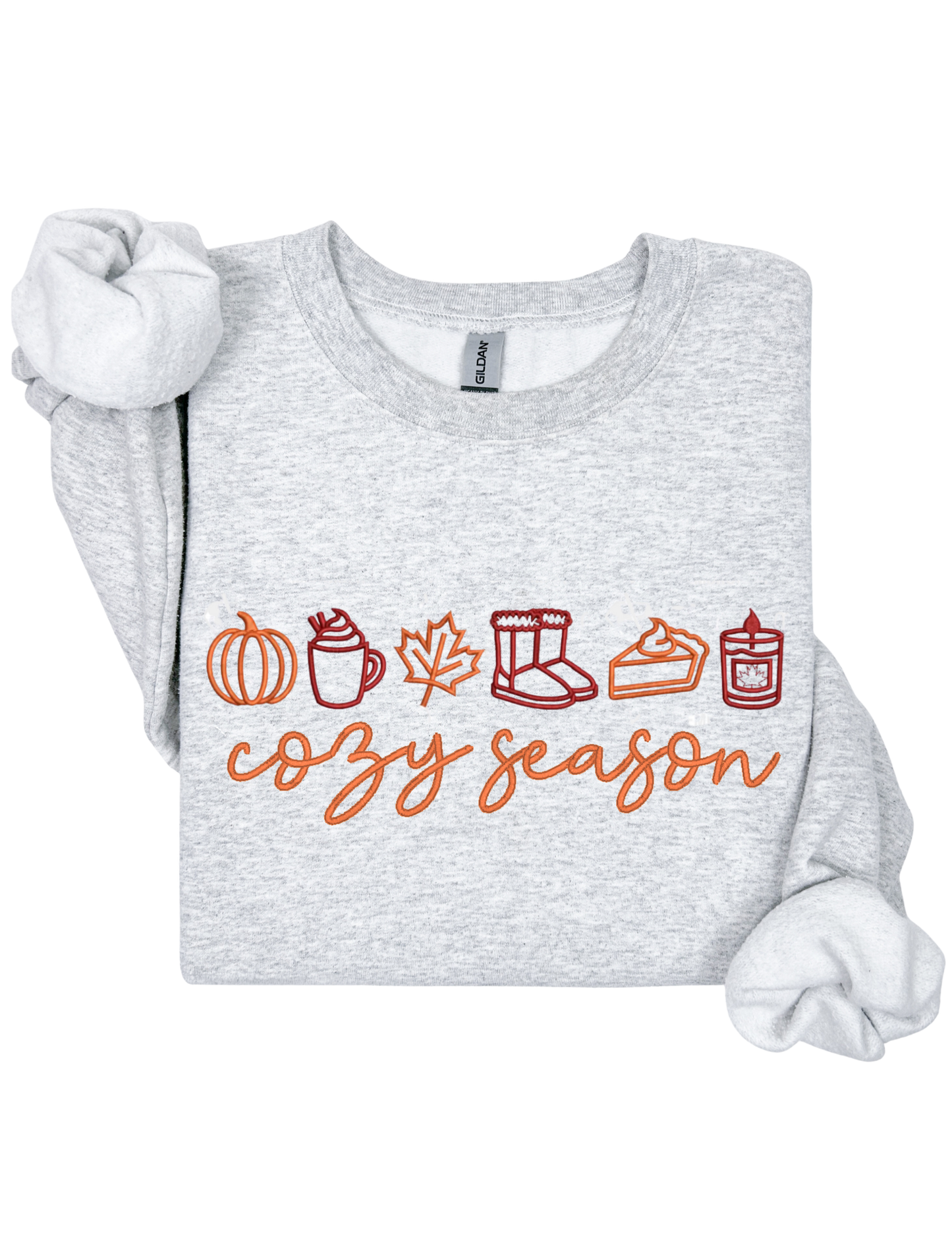 Cozy Season Embroidery Sweater