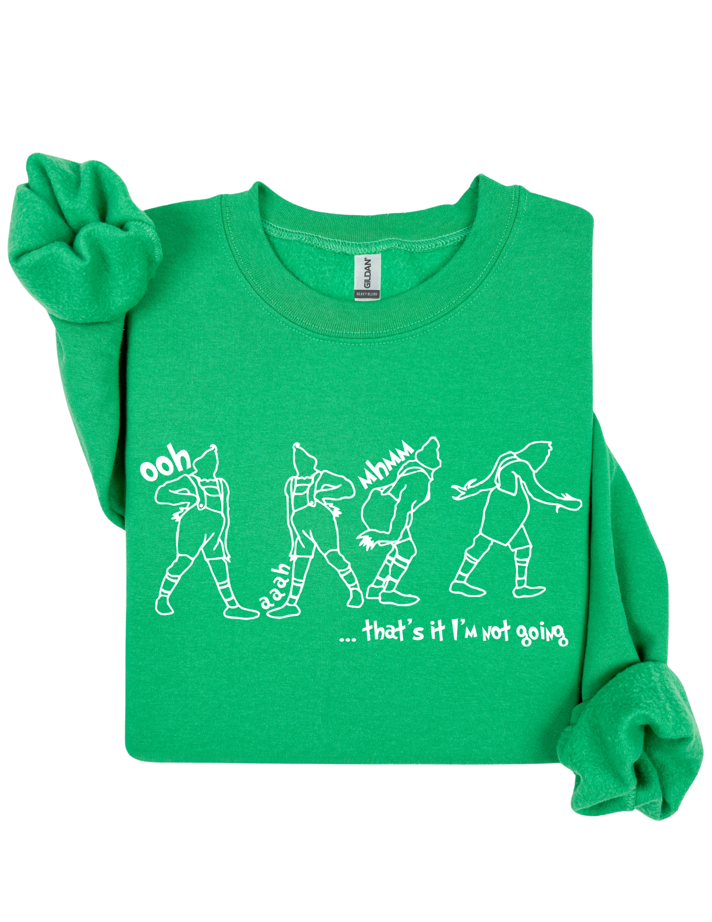 Grinch Mood Crewneck-White