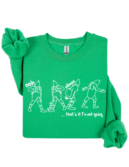 Grinch Mood Crewneck-White