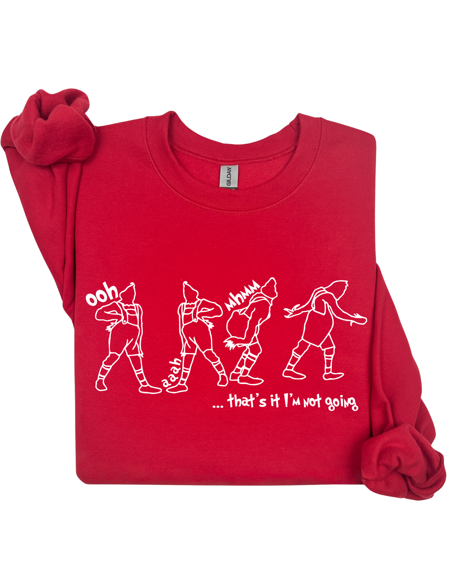 Grinch Mood Crewneck-White