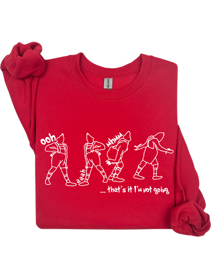 Grinch Mood Crewneck-White