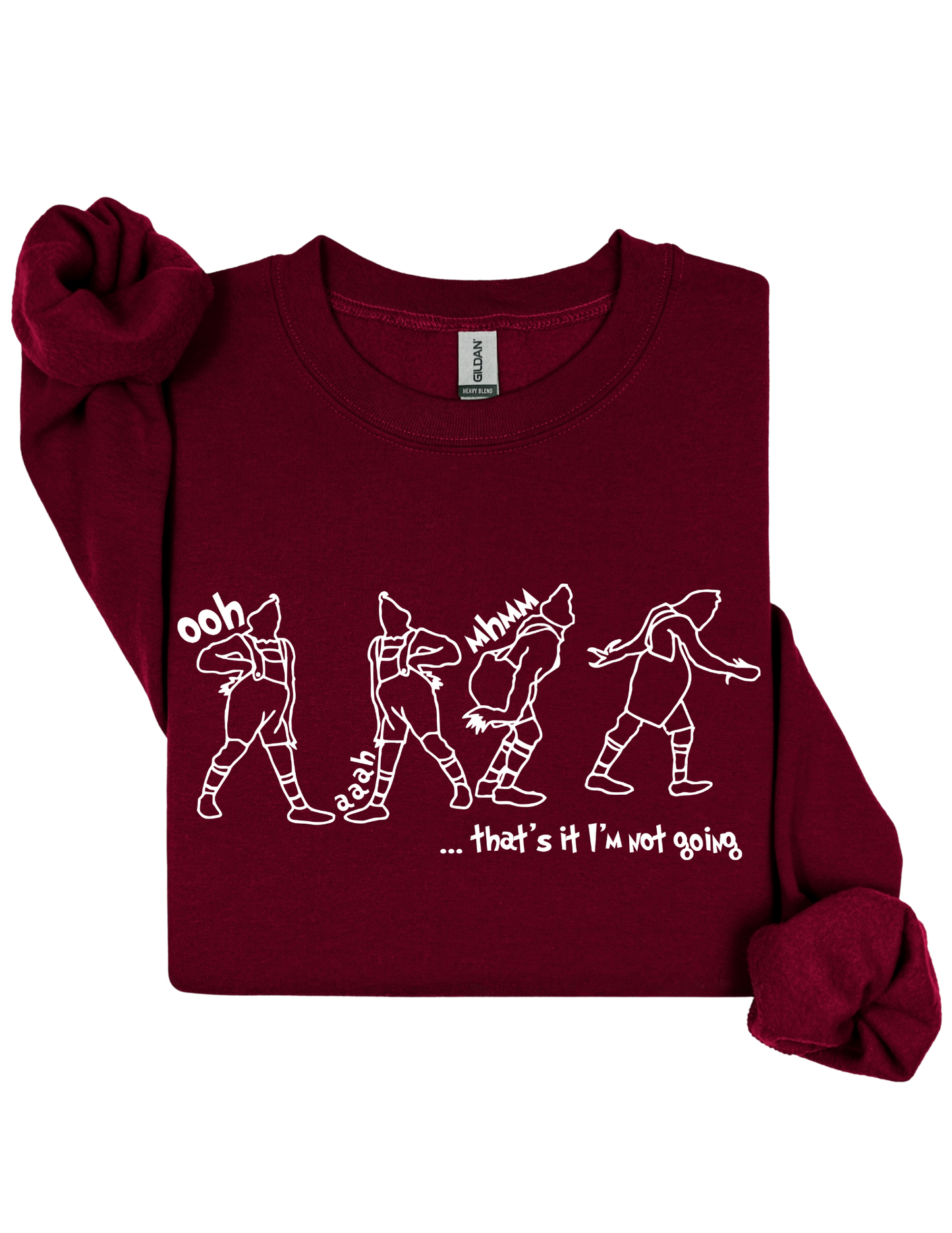 Grinch Mood Crewneck-White