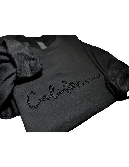 California Embroidered Sweater