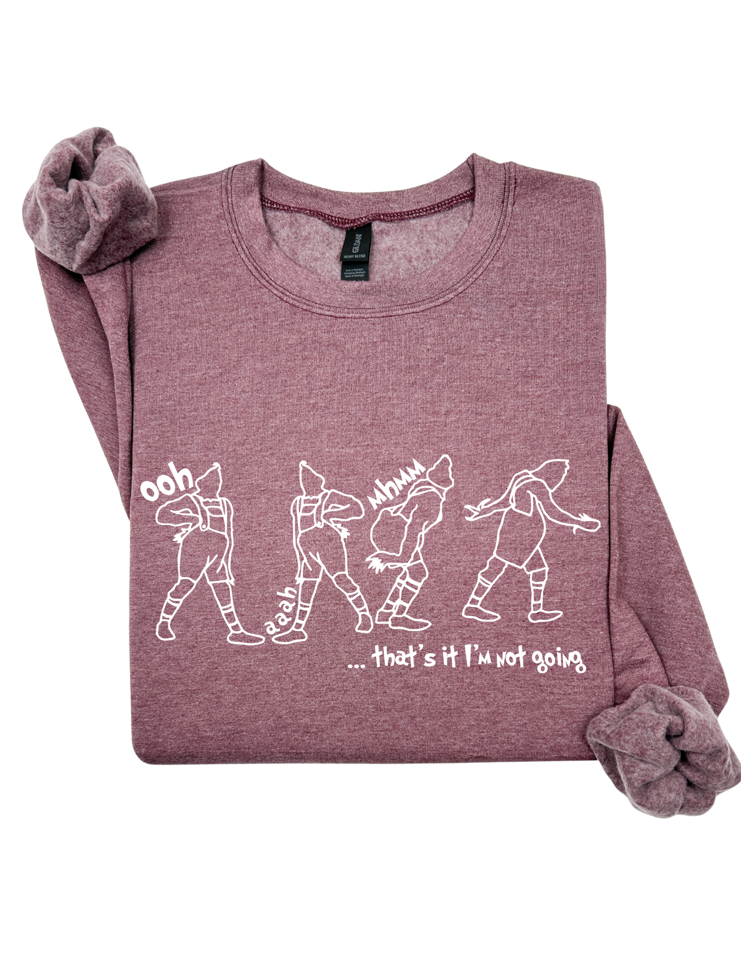Grinch Mood Crewneck-White
