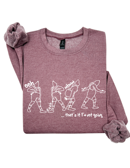 Grinch Mood Crewneck-White