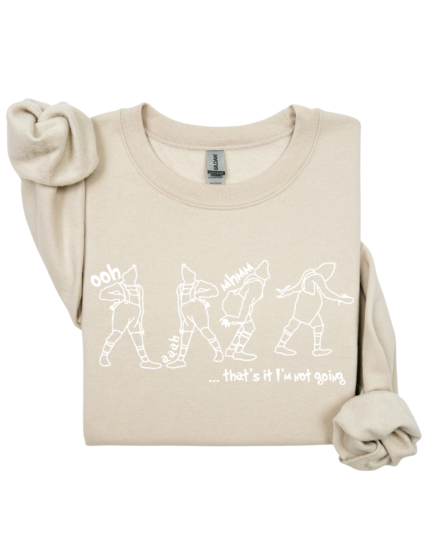 Grinch Mood Crewneck-White