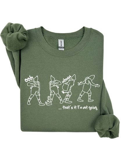 Grinch Mood Crewneck-White