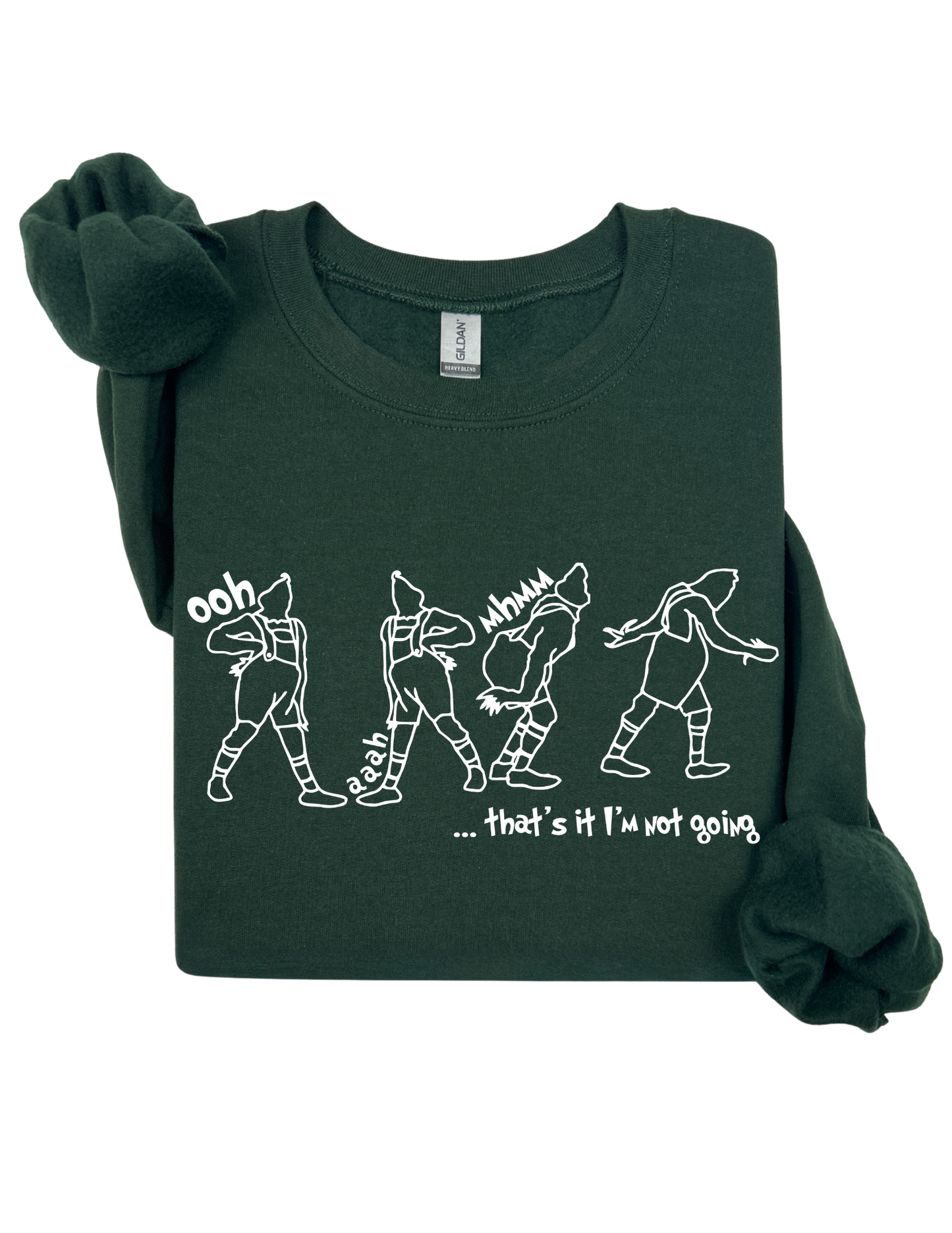 Grinch Mood Crewneck-White