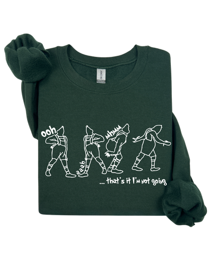 Grinch Mood Crewneck-White