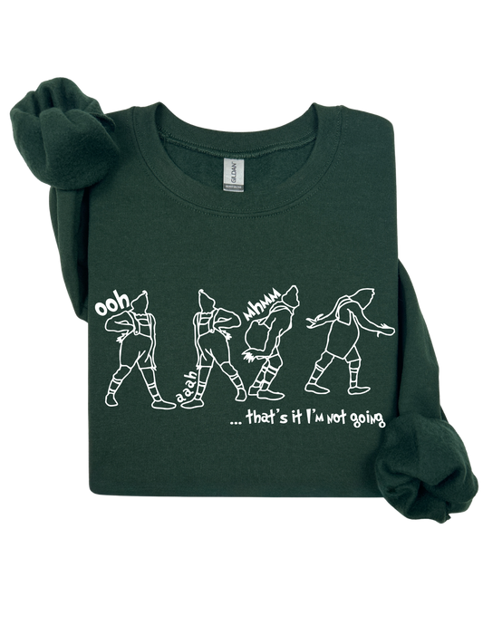 Grinch Mood Crewneck-White