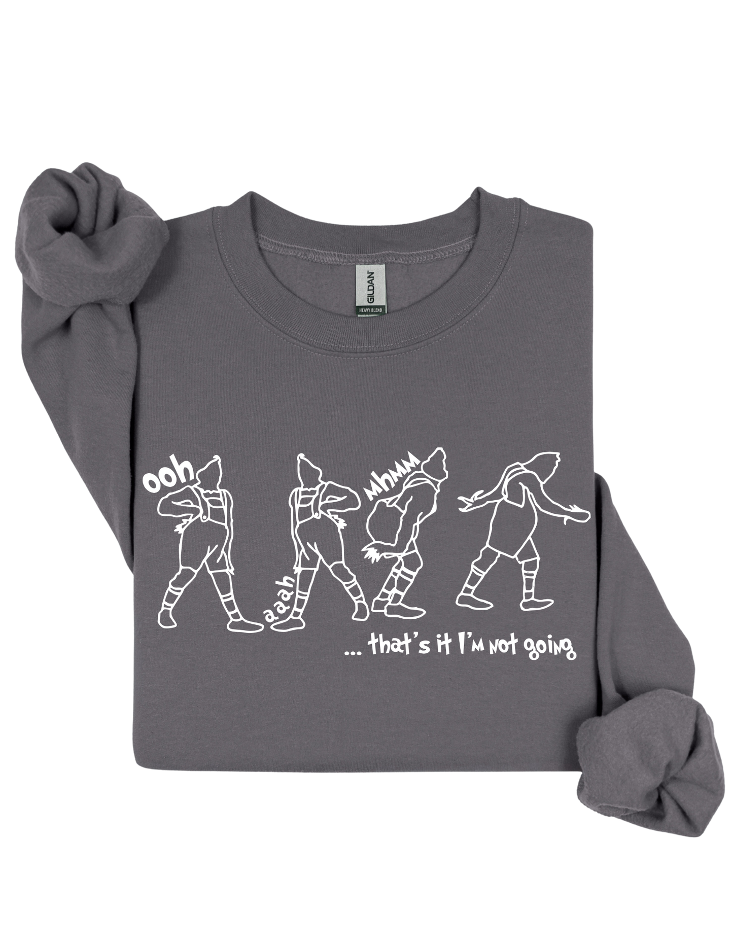 Grinch Mood Crewneck-White