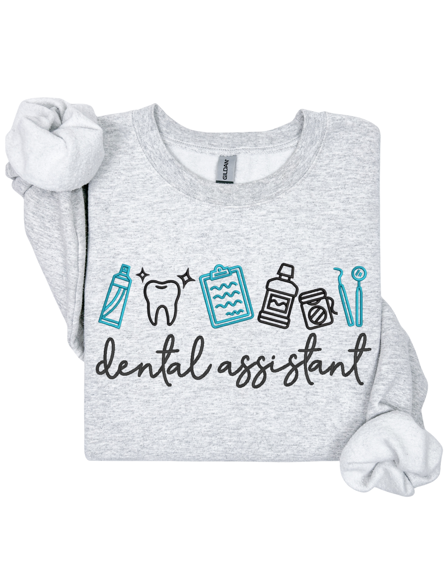 Dental Assistant Embroidery Sweater