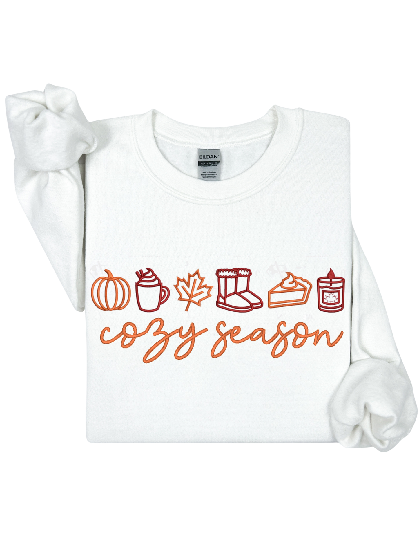 Cozy Season Embroidery Sweater
