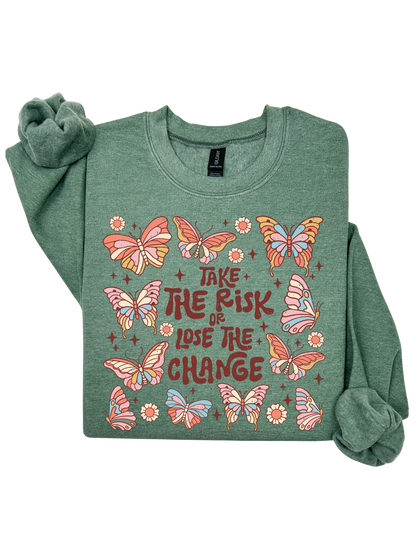 Take Risk Sweater