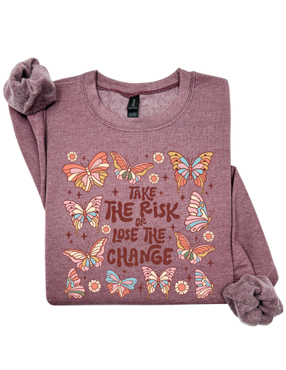 Take Risk Sweater