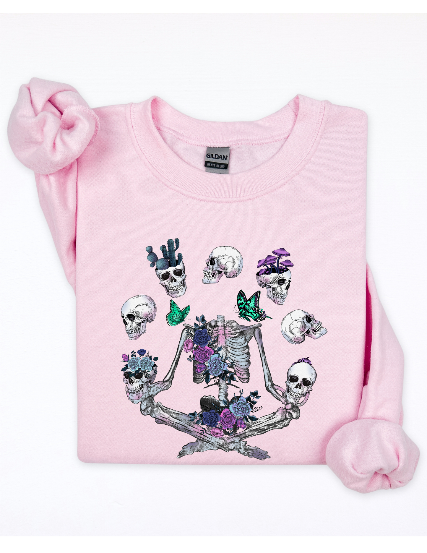 Floral Bones Sweater