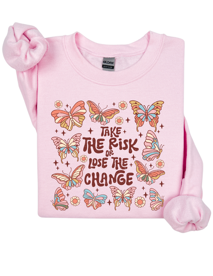 Take Risk Sweater