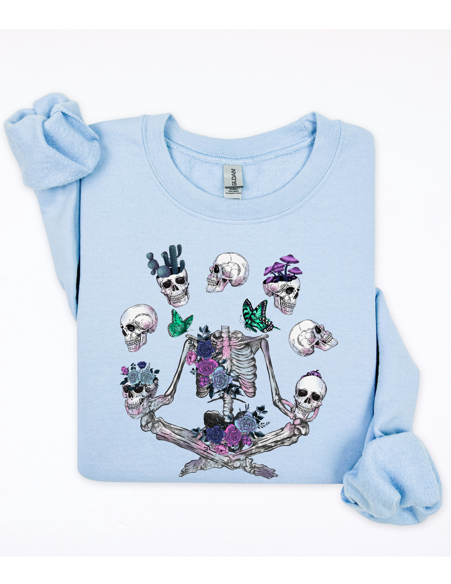 Floral Bones Sweater