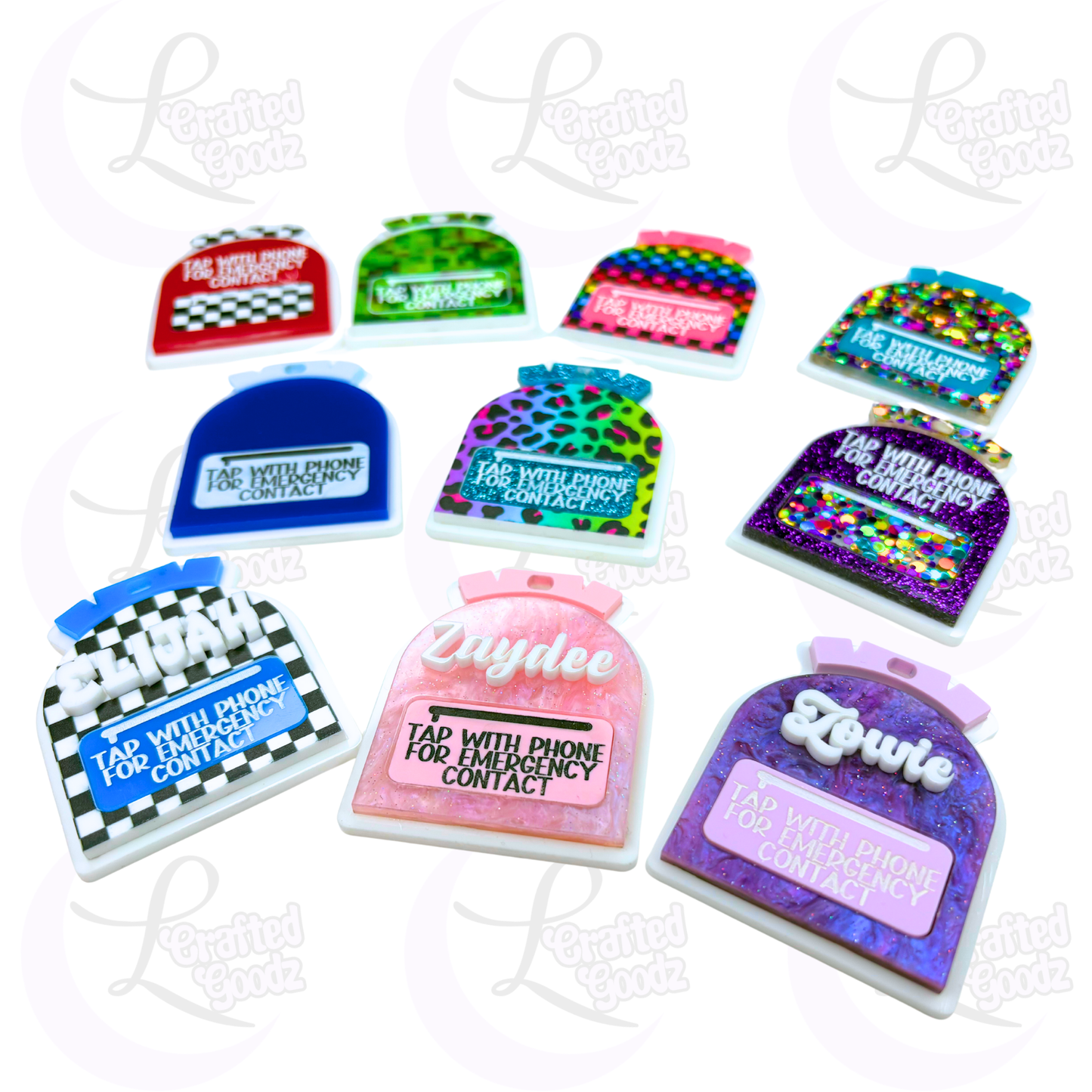 Safety Tap NFC Backpack Tag