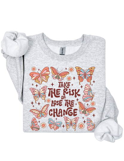 Take Risk Sweater