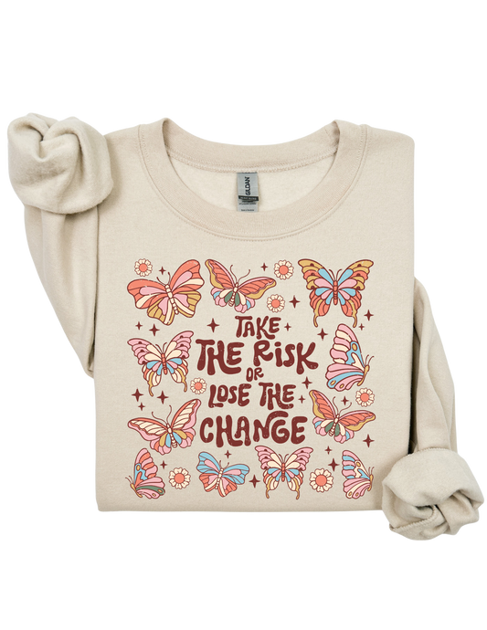 Take Risk Sweater