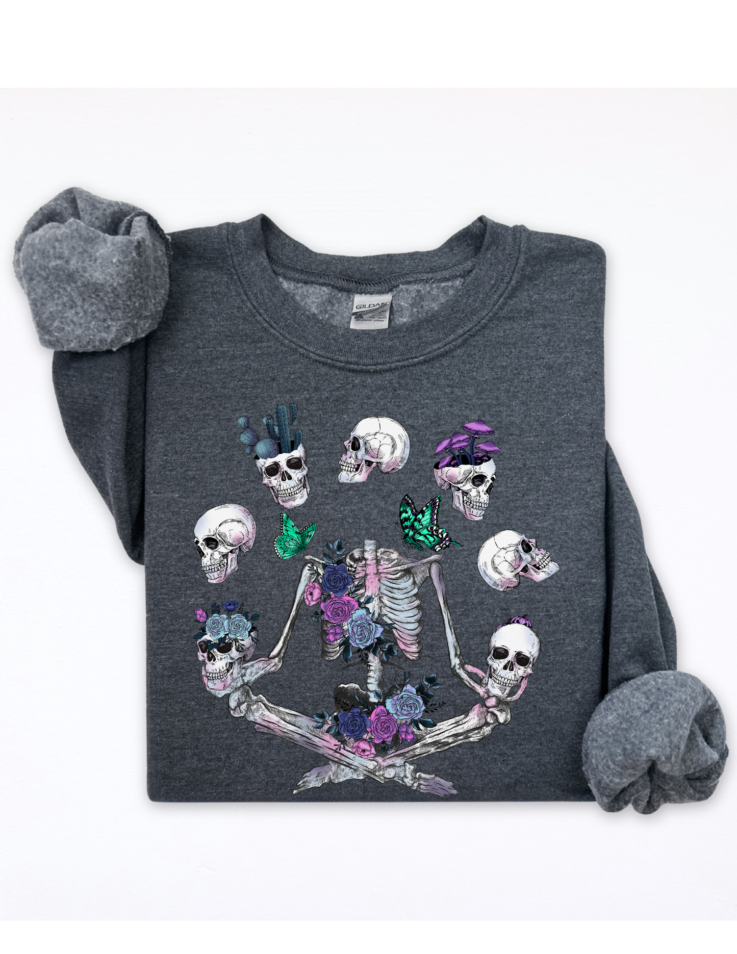 Floral Bones Sweater