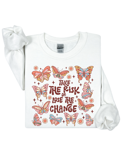 Take Risk Sweater