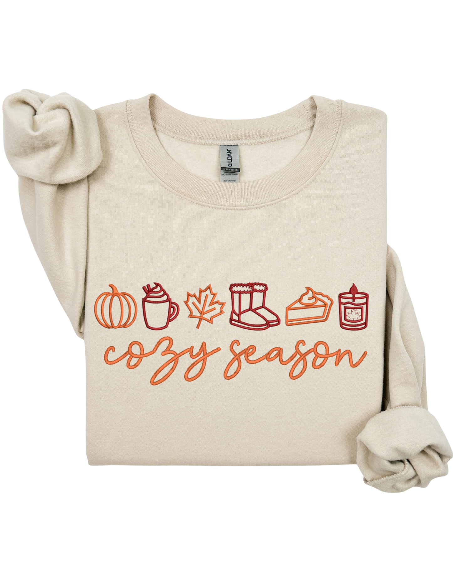 Cozy Season Embroidery Sweater
