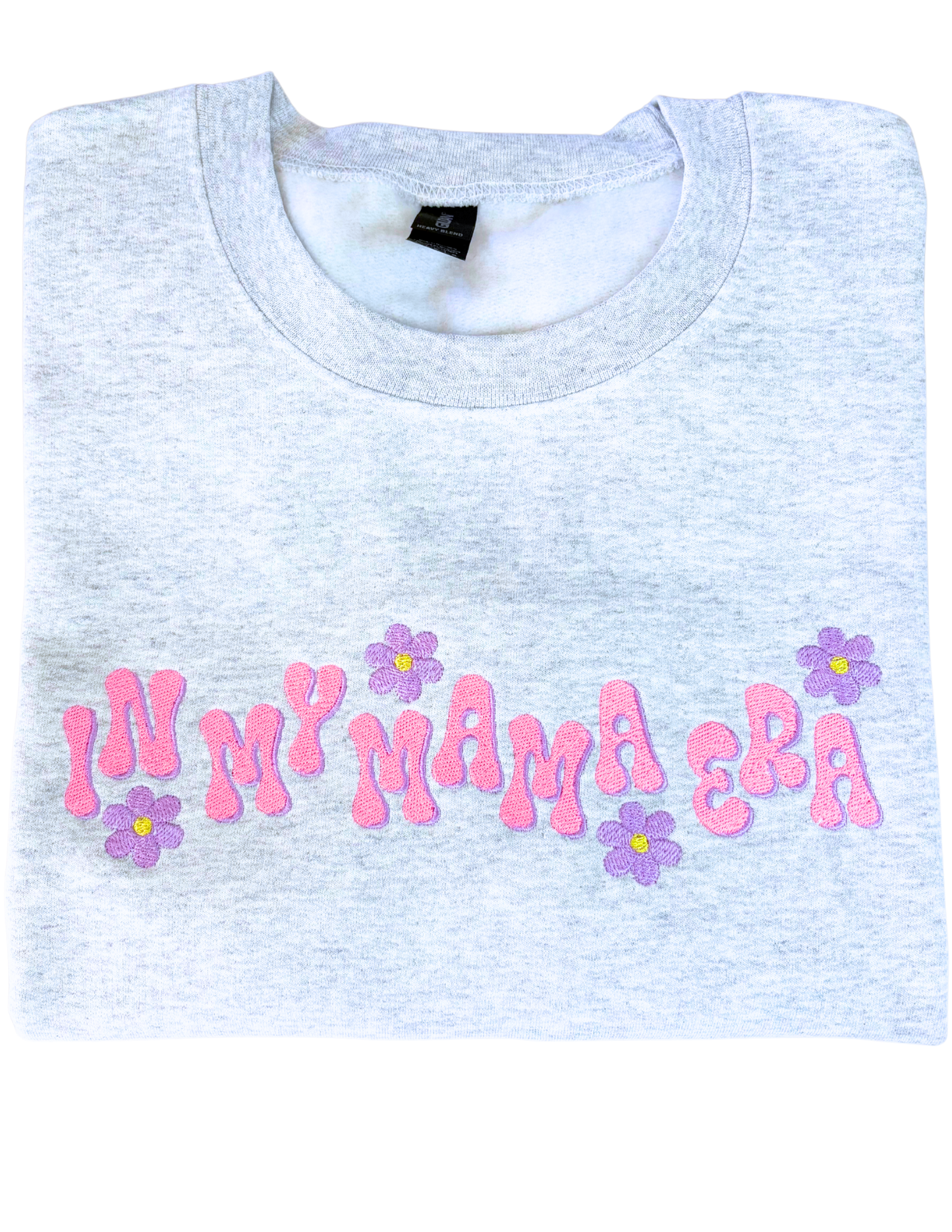 In My Mama Era Embroidery Sweater
