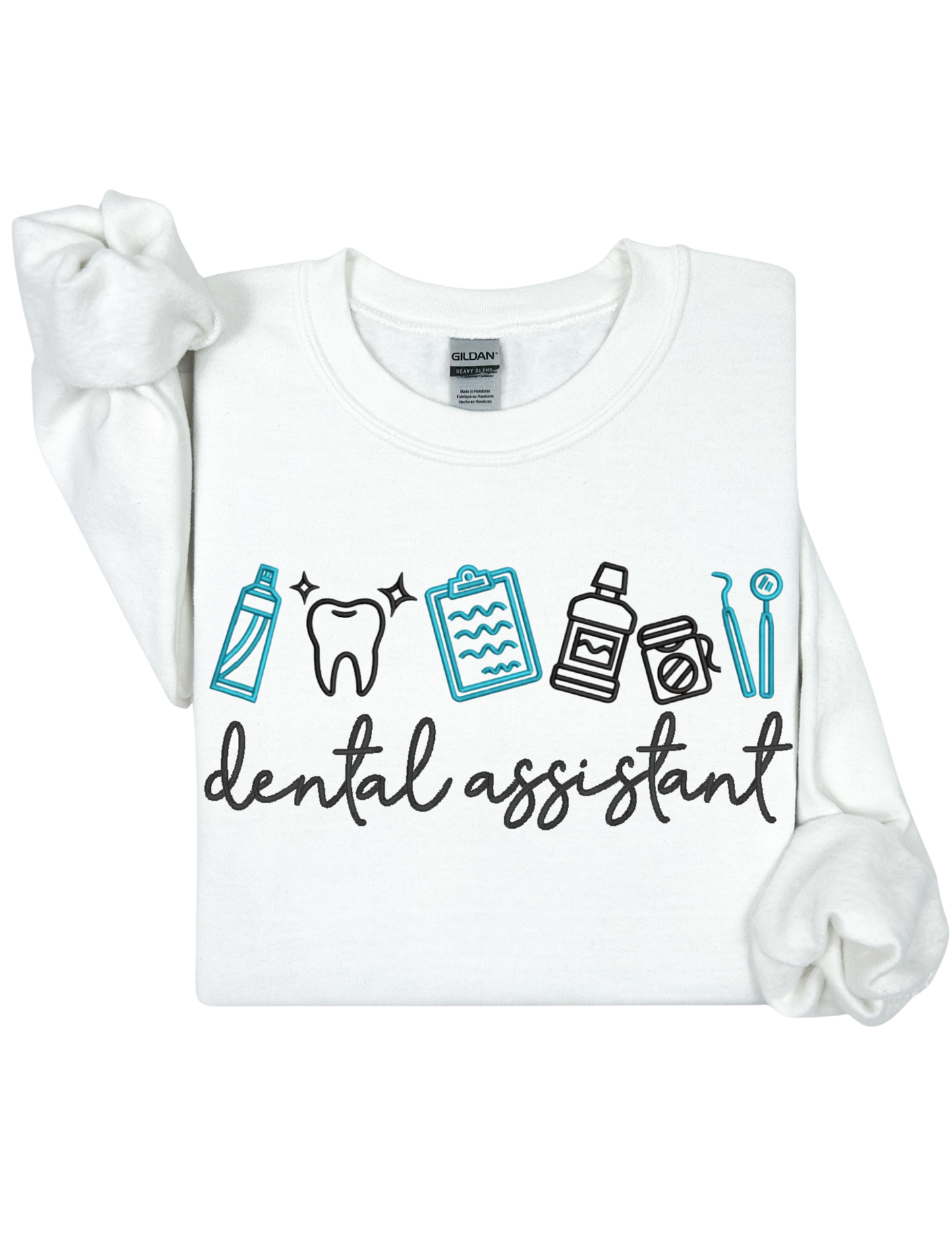 Dental Assistant Embroidery Sweater