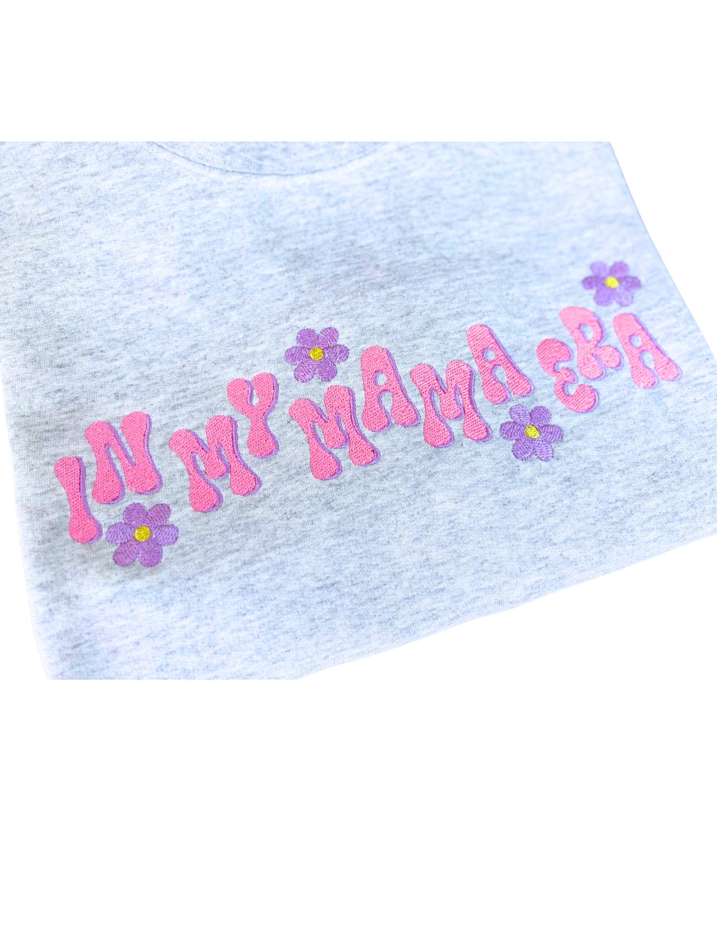 In My Mama Era Embroidery Sweater